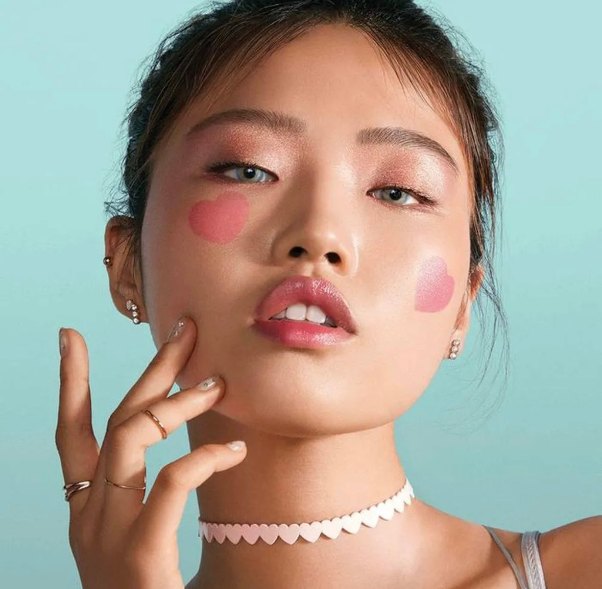 Heart stamp blush (Bossy)