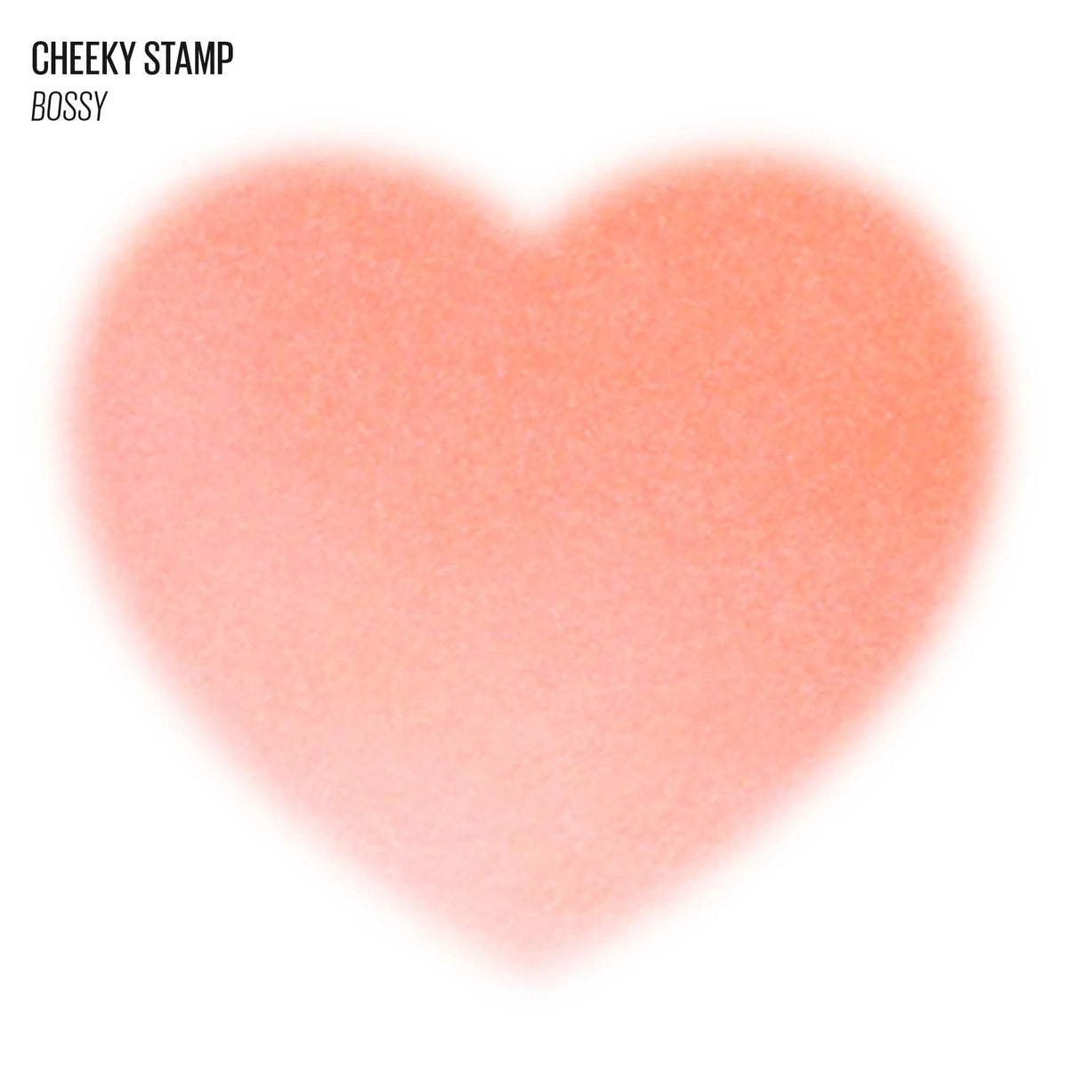 Heart stamp blush (Bossy)