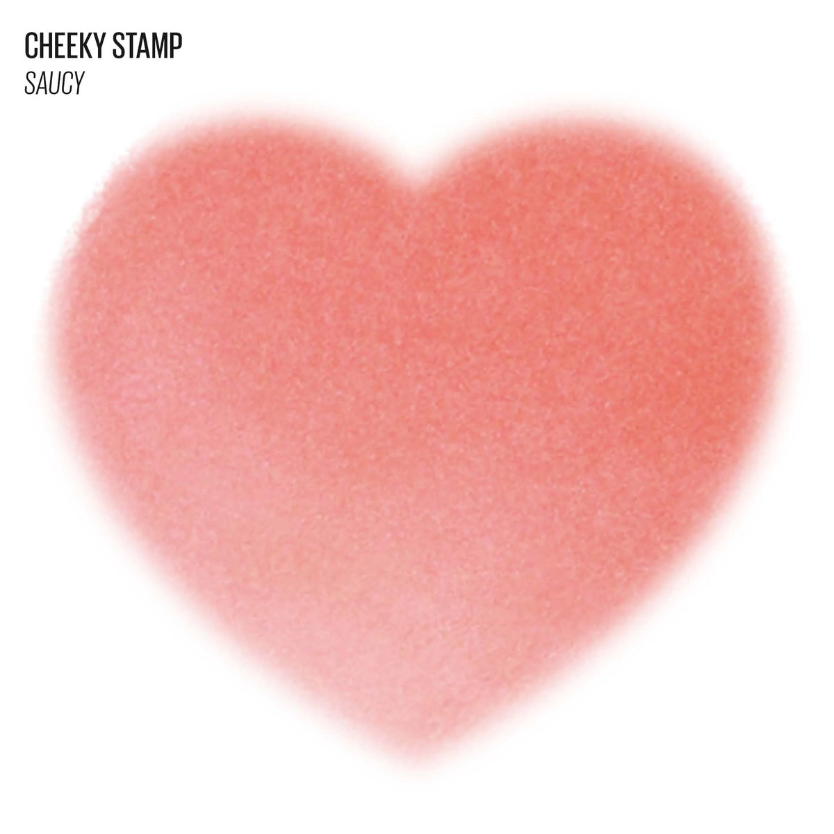 Heart stamp blush (Saucy)