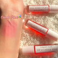 Candy pink lip and cheek tint