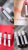 Cherry red lip and cheek tint